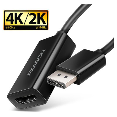 Axagon RVD-HI20N DisplayPort - HDMI 2.0 adapter 4K/60Hz