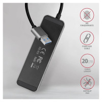 Axagon I/O USB HUB SWITCH 4PORT/0.2M HUE-MSA AXAGON