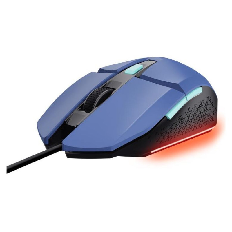 Trust MOUSE USB OPTICAL BLUE/GXT109B FELOX 25067 TRUST