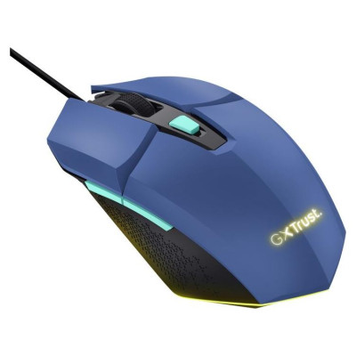 Trust MOUSE USB OPTICAL BLUE/GXT109B FELOX 25067 TRUST