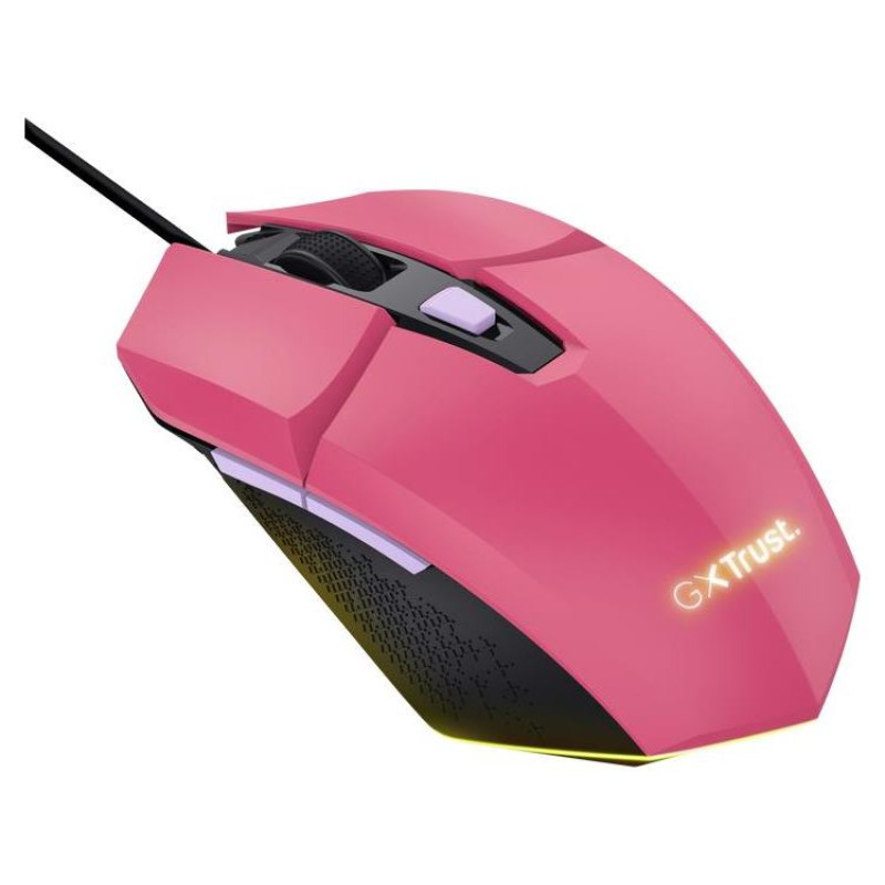 Trust MOUSE USB OPTICAL GAMING PINK/GXT109P FELOX 25068 TRUST