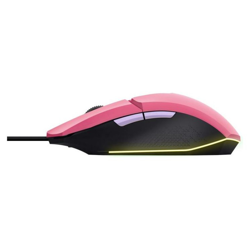 Trust MOUSE USB OPTICAL GAMING PINK/GXT109P FELOX 25068 TRUST