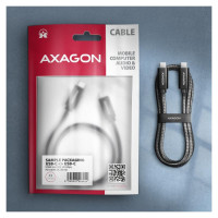 Axagon CABLE USB-C TO USB-C 1M 100W/8K BLACK BUCM432-CM10AB AXAGON