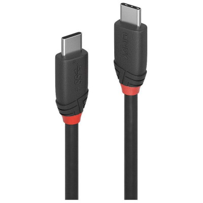 Lindy CABLE USB3.2 C-C 1.5M/BLACK 36907 LINDY