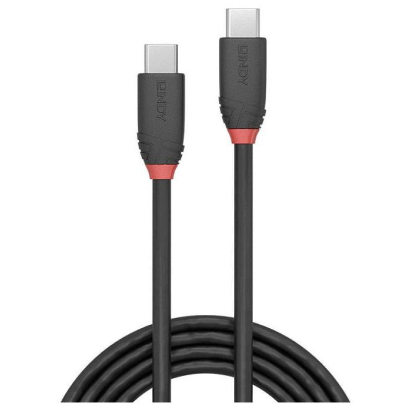 Lindy CABLE USB3.2 C-C 1.5M/BLACK 36907 LINDY