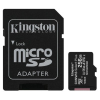 Kingston MEMORY MICRO SDXC 256GB UHS-I/W/ADAPTER SDCS2/256GB KINGSTON