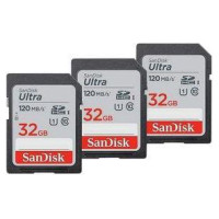 Sandisk MEMORY SDHC 32GB UHS-I/3PC SDSDUN4-032G-GN6IM SANDISK
