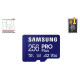 Samsung MEMORY MICRO SDXC PRO+ 256GB/W/ADAPT. MB-MD256SA/EU SAMSUNG