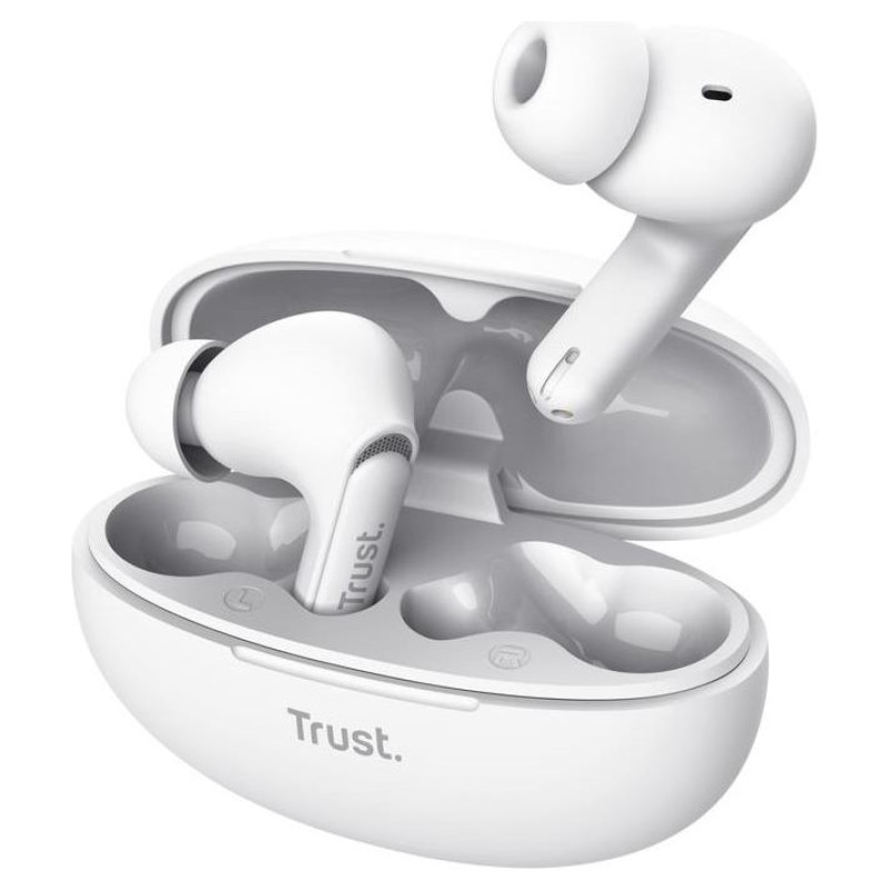 Trust HEADSET EARBUDS YAVI BT ENC/WHITE 25172 TRUST