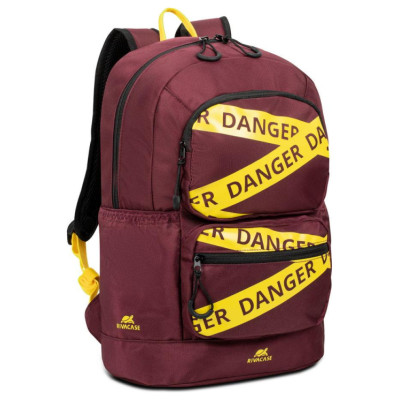 Rivacase NB BACKPACK URBAN 14L 13.3"/5421 BURGUNDY RED RIVACASE