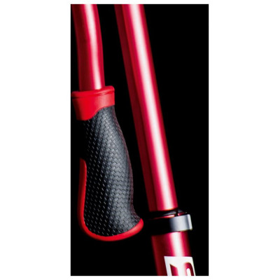 Six Degrees Scooter skrejritenis 230 mm un 215 mm, sarkans - AU 513