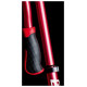 Six Degrees Scooter skrejritenis 230 mm un 215 mm, sarkans - AU 513
