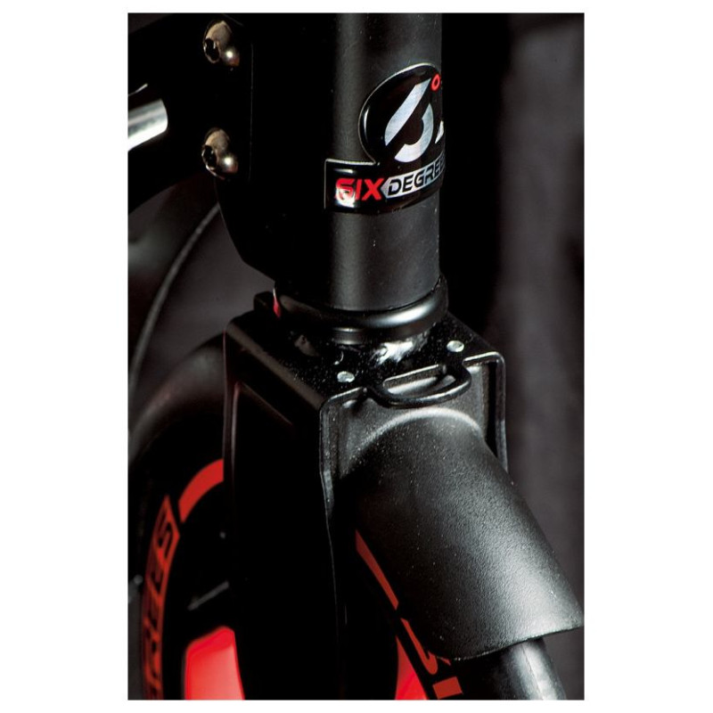 Six Degrees Scooter skrejritenis 230 mm un 215 mm, sarkans - AU 513