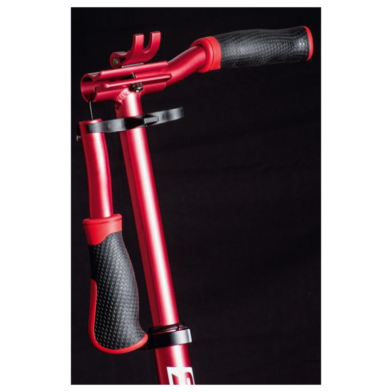 Six Degrees Scooter skrejritenis 230 mm un 215 mm, sarkans - AU 513