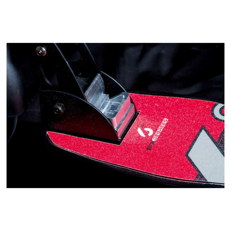Six Degrees Scooter skrejritenis 230 mm un 215 mm, sarkans - AU 513