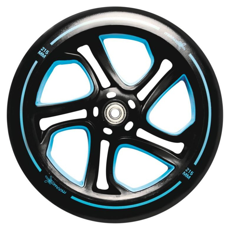 Muuwmi Aluminium Scooter PRO skrejritenis 215 mm, zils - AU 567