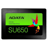 Adata SSD|ADATA|SU650|512GB|SATA 3.0|Write speed 450 MBytes/sec|Read speed 520 MBytes/sec|2,5"|TBW 140 TB|MTBF 2000000 hours|ASU650SS-512GT-R