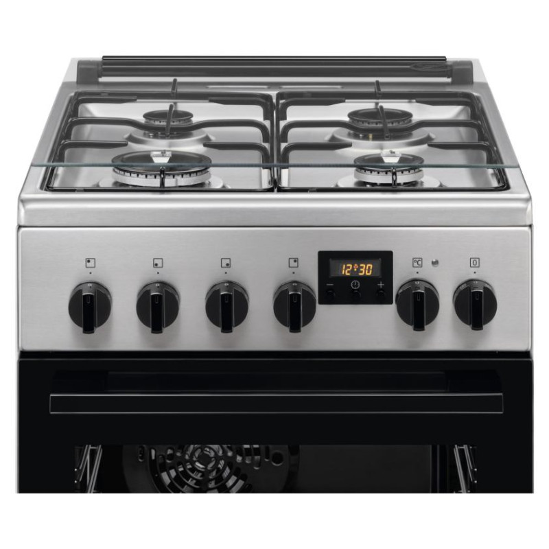 Electrolux gāzes plīts ar elektrisko cepe&scaron;krāsni, nerūsējo&scaron;a tērauda, 50cm - LKK540232X