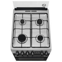 Electrolux gāzes plīts ar elektrisko cepeškrāsni, nerūsējoša tērauda, 50cm - LKK540232X