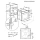 Electrolux cepeškrāsns, iebūv., 65l - EOF3H40BX