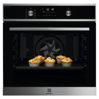 Electrolux Tvaika cepeškrāsns 600. sērija ar SteamBake, iebūv., melna - EOD6P66WX