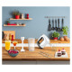 Tefal mikseris Prep'Mix+, 500W, balts/melns - HT461138