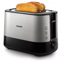 Philips Tosteris 1000W, melns - HD2635/90