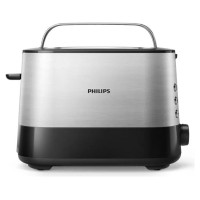 Philips Tosteris 1000W, melns - HD2635/90