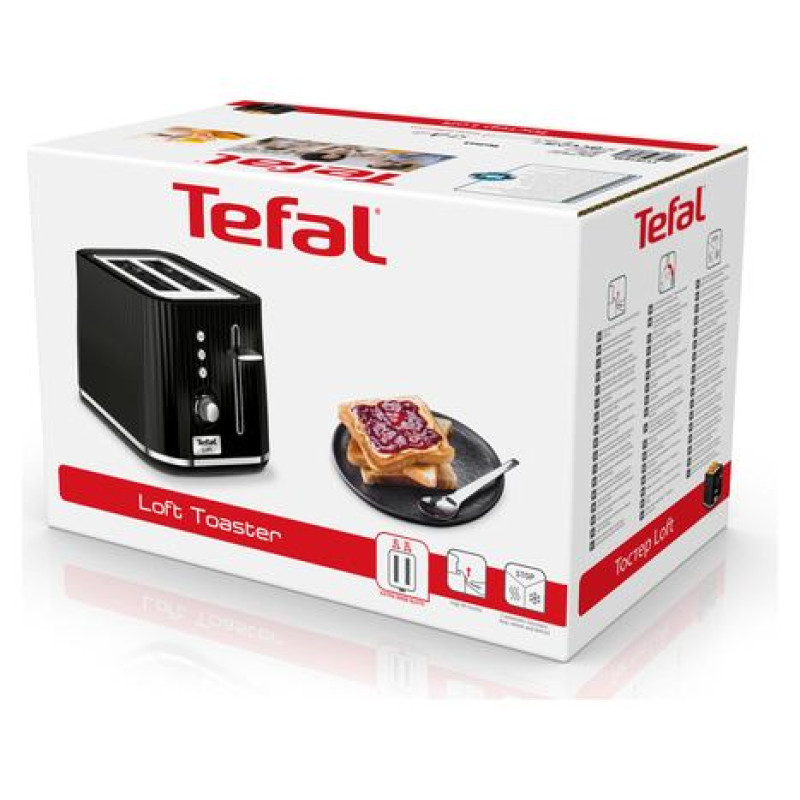 Tefal tosteris Loft, melns - TT7618