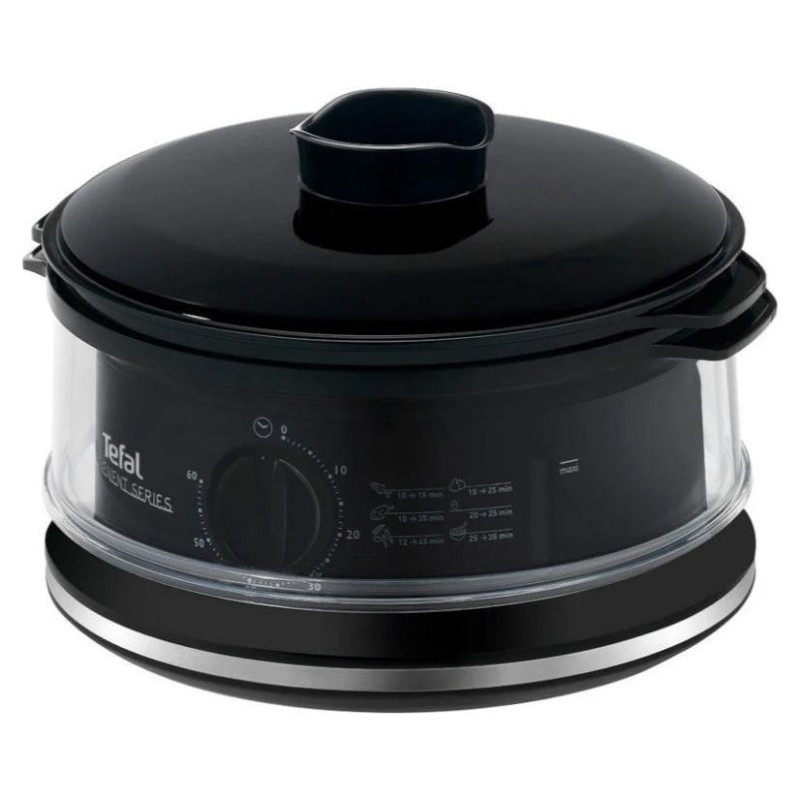 Tefal tvaicētājs Convenient, 2 līmeņi,6 l,  melna/sudraba - VC1401