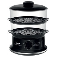 Tefal tvaicētājs Convenient, 2 līmeņi,6 l,  melna/sudraba - VC1401