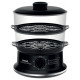 Tefal tvaicētājs Convenient, 2 līmeņi,6 l,  melna/sudraba - VC1401