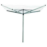 Brabantia rotējošs veļas žāvētājs Topspinner, 40m, 4 atzar., Metallic Grey - 310744