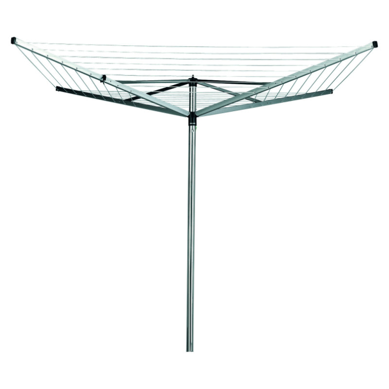 Brabantia rotējo&scaron;s veļas žāvētājs Topspinner, 40m, 4 atzar., Metallic Grey - 310744