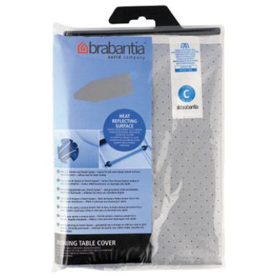 Brabantia gludināmā dēļa pārvalks, 124x45 cm, Metalized (C) 2mm - 136702