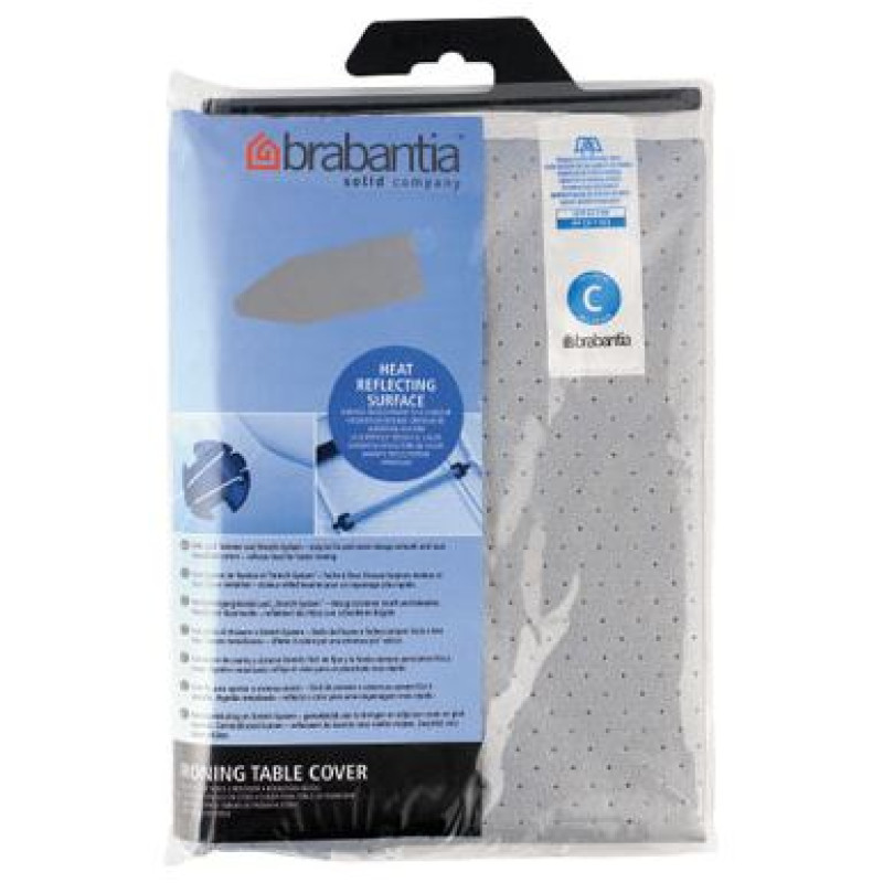 Brabantia gludināmā dēļa pārvalks, 124x45 cm, Metalized (C) 2mm - 136702