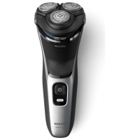 Philips Shaver Series 3000, Wet& Dry skuveklis (lādējams), light silver - S3143/00