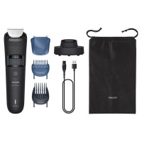 Philips Series 5000 Bārdas trimmeris, lādējams, melns ar zilu - BT5780/15