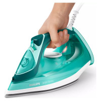 Philips 3000 sērijas Tvaika gludeklis, 2400W, zaļš - DST3030/70