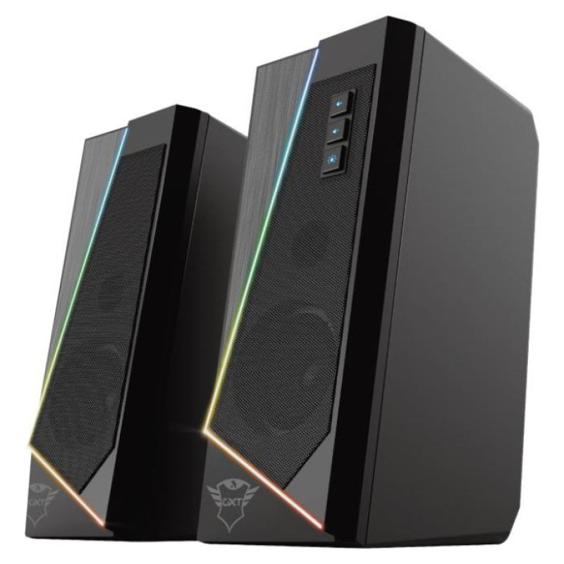 Trust Speaker|TRUST|GXT 609 Zoxa RGB Illuminated Speaker Set|1xUSB 2.0|Black|24070