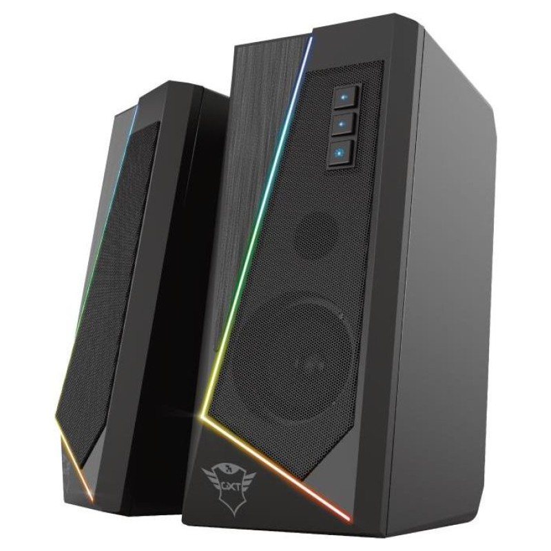 Trust Speaker|TRUST|GXT 609 Zoxa RGB Illuminated Speaker Set|1xUSB 2.0|Black|24070