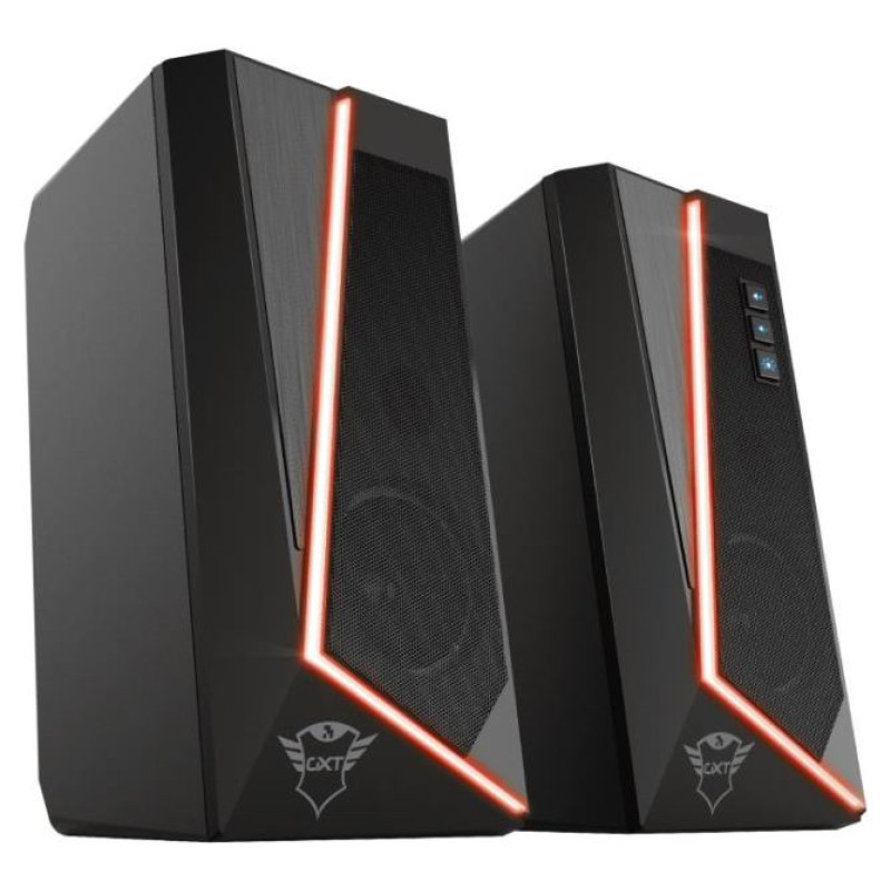 Trust Speaker|TRUST|GXT 609 Zoxa RGB Illuminated Speaker Set|1xUSB 2.0|Black|24070