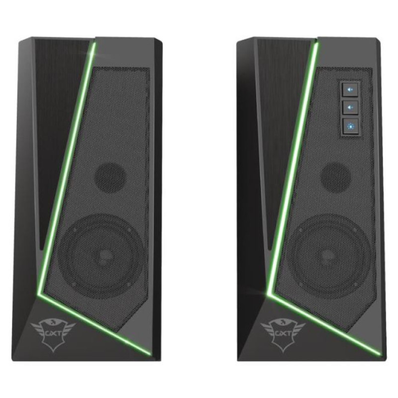 Trust Speaker|TRUST|GXT 609 Zoxa RGB Illuminated Speaker Set|1xUSB 2.0|Black|24070