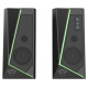 Trust Speaker|TRUST|GXT 609 Zoxa RGB Illuminated Speaker Set|1xUSB 2.0|Black|24070