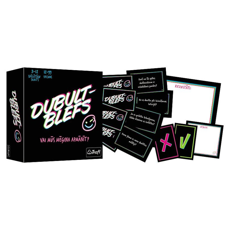 Trefl Galda spēle "Dubultblefs" (Latvie&scaron;u val.)
