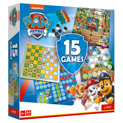 Trefl PAW PATROL 15 in 1 Galda spēle