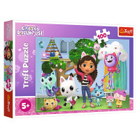 Trefl GABBY´S DOLLHOUSE Puzle, 100 gab.