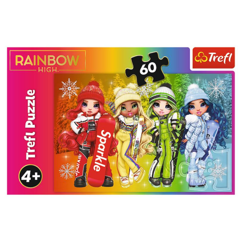 Trefl RAINBOW HIGH Puzle, 60 gab.