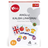 BO. Развивающая настольная игра "Учим английский" (на литовском языке)