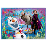 Trefl FROZEN Pužļu komplekts 4in1 "Ledus Sirds 2"
